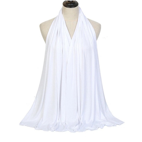 Other - Fashion Modal Cotton Jersey Hijab Scarf Long Muslim Shawl Plain Soft Turban Tie